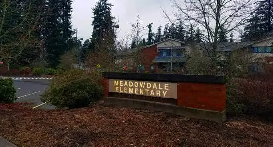 Meadowdale Elemantary Sign
