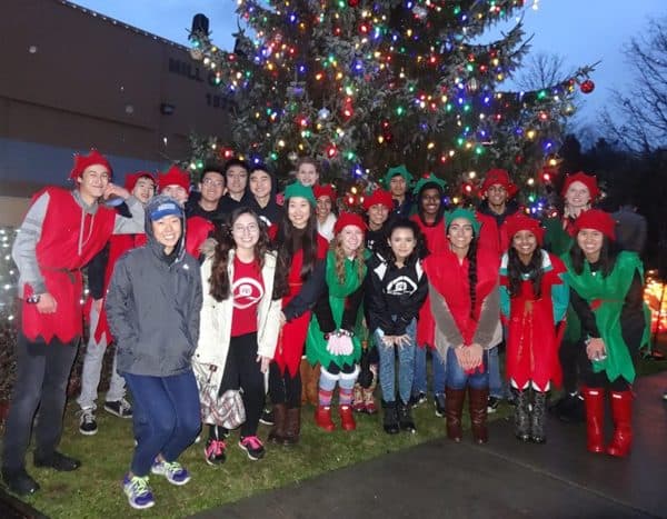 MIll Creek Tree Lighting