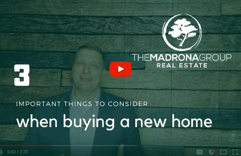 3 important things to consider when buying a home