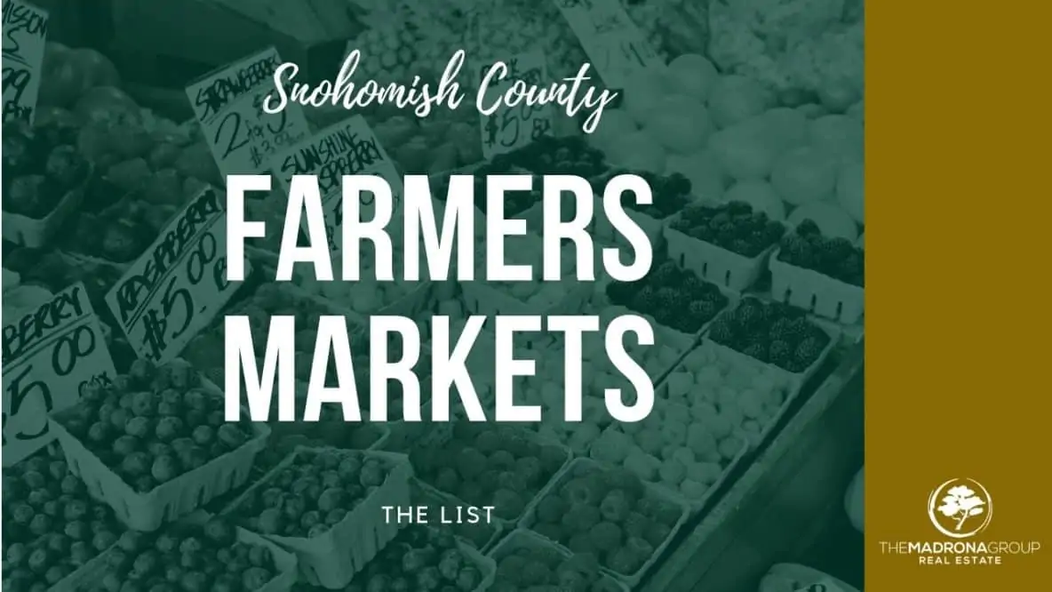 Snohomish County Farmers Markets