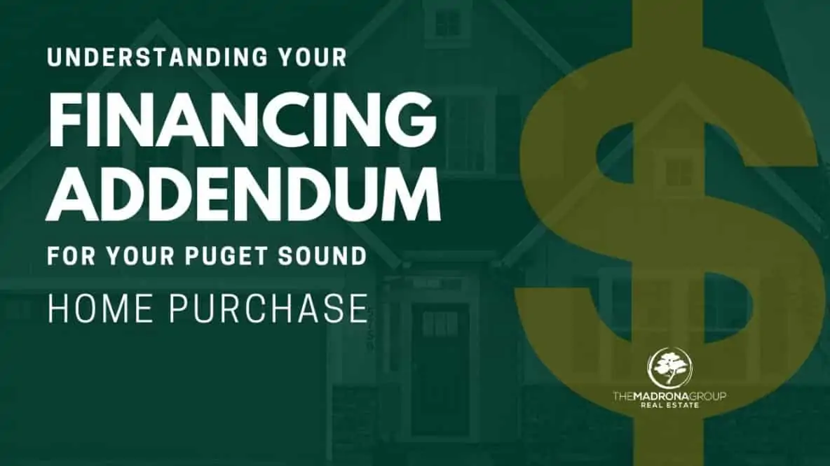 understanding the financing addendum for home purchase