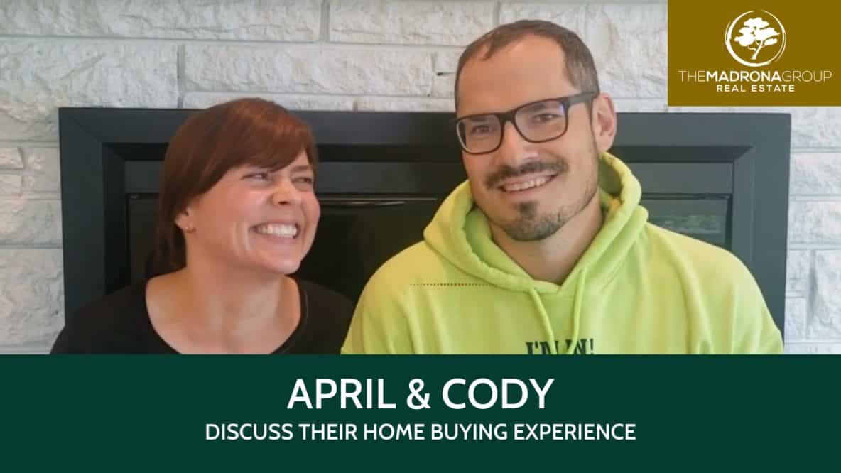 cody and april discuss their home buying experience