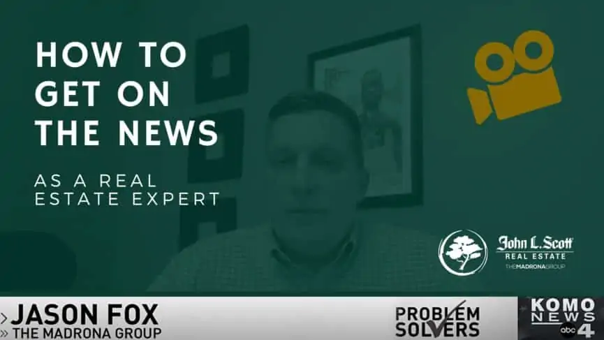 how to get on the news as a real estate expert