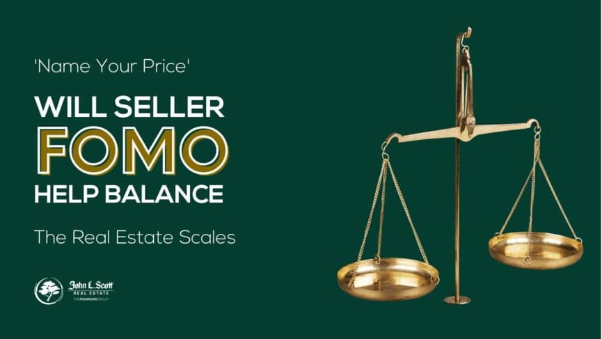 will seller fomo help balance the real estate scales
