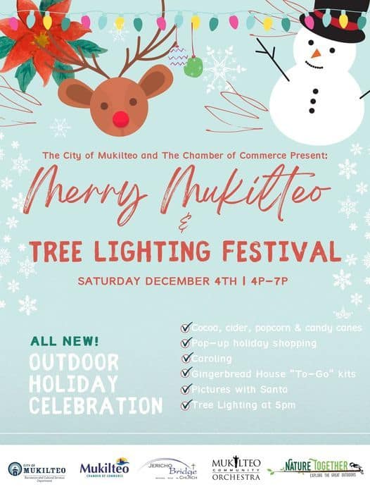 Snohomish County Tree Lighting Celebrations