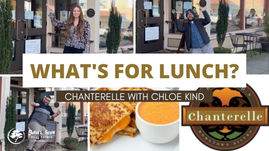 chloe kind picks chanterelle in whats for lunch