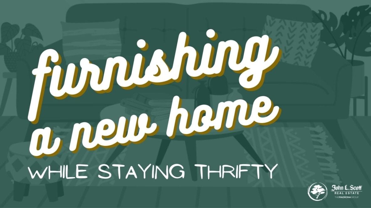 furnishing a new house while staying thrifty
