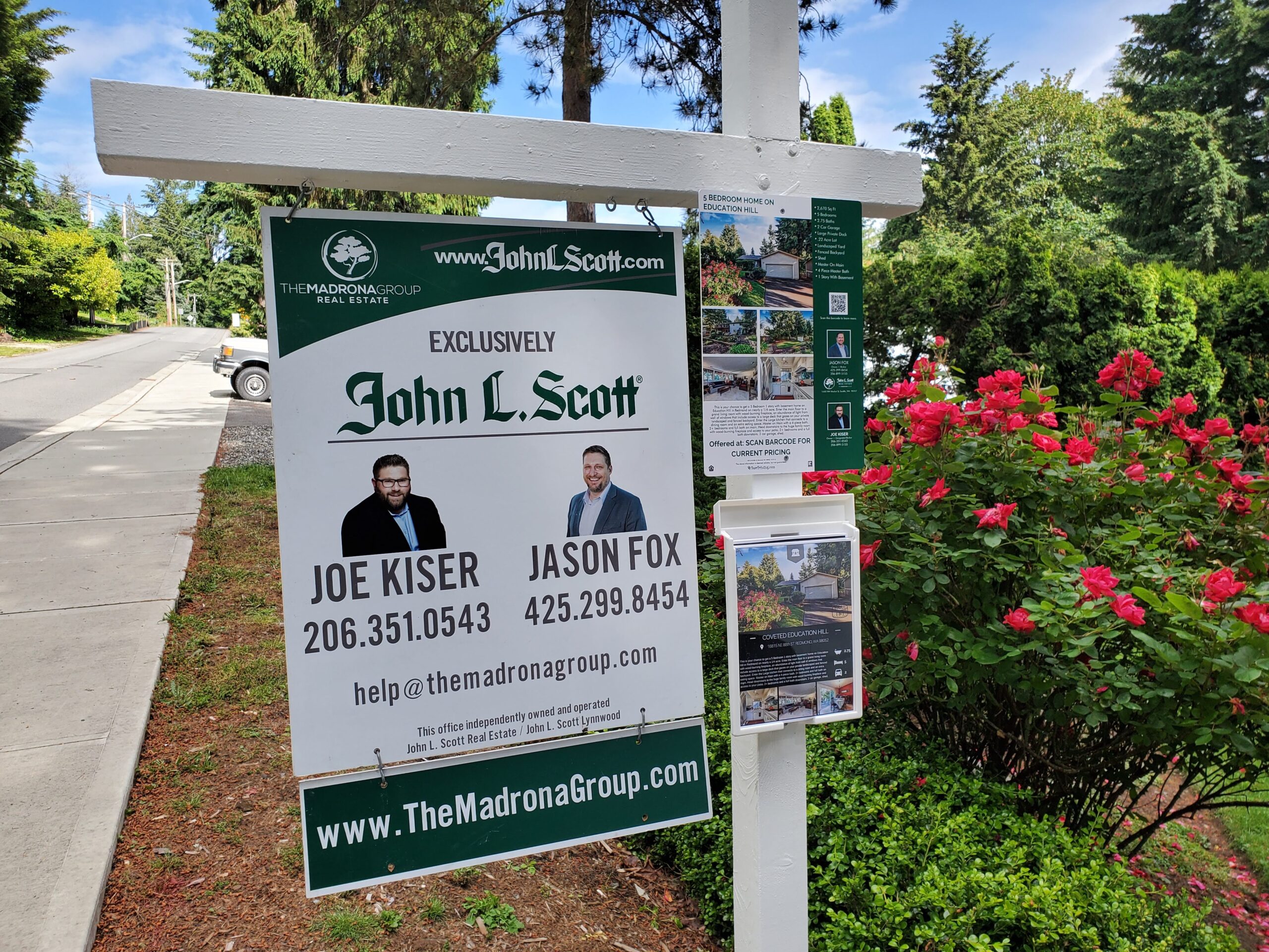 John L Scott Ballard | Madrona Group Real Estate Signs