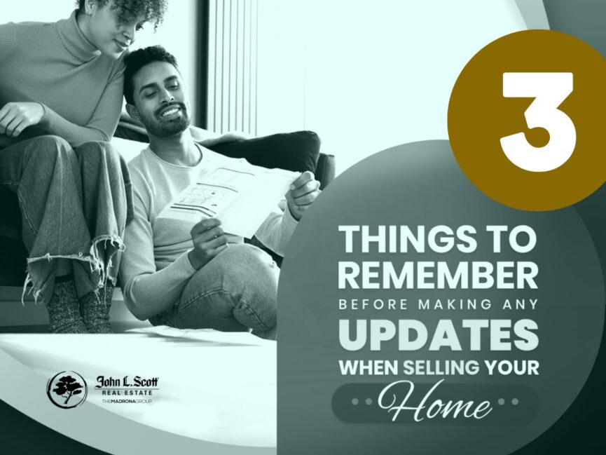 Updates when Selling your home in the greater seattle area