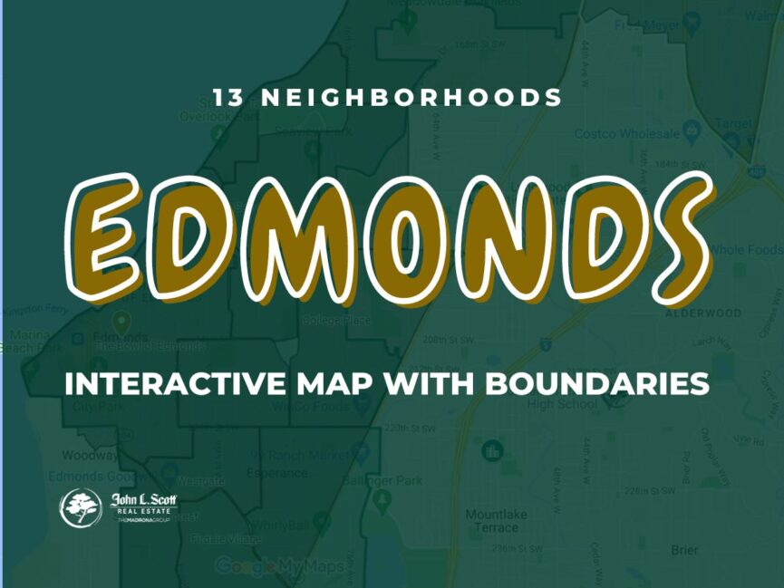 edmonds neighborhood map