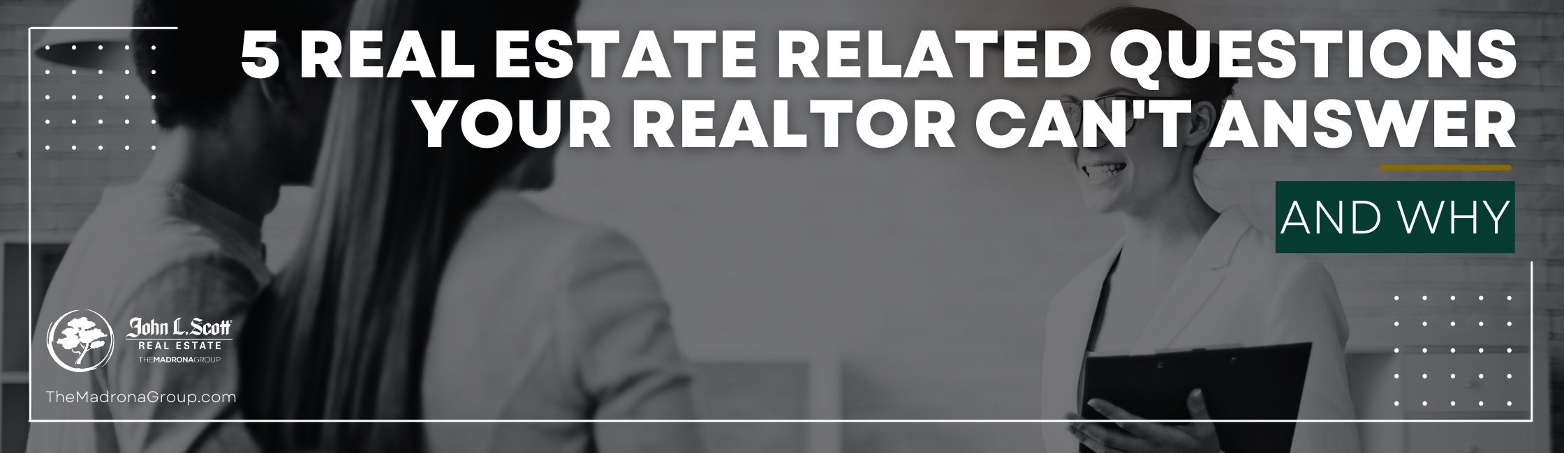 5 Real Estate Related Questions Your Realtor Can't Answer