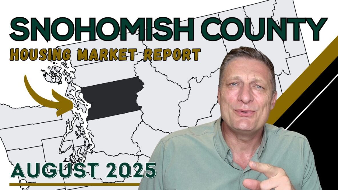 snohomish county housing market report for august 2025